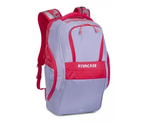 Riva Case 5265 šedo-červená / spotovný batoh pre notebook 17.3" / objem 30l
