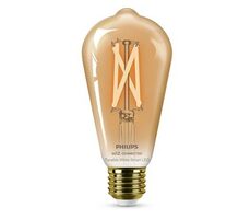 Philips SMART filament ST64 E27 7W / múdra LED žiarovka / 640 lm / 2000 - 5000 k / stmievateľná
