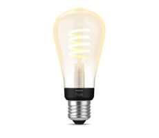 Philips Hue ST64 E27 WA 7W / múdra LED žiarovka / 550 lm / 2200-4500 k / stmievateľná 