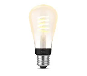 Philips Hue ST64 E27 WA 7W / múdra LED žiarovka / 550 lm / 2200-4500 k / stmievateľná 