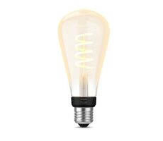 Philips Hue ST72 E27 7W / múdra LED žiarovka / 550 lm / 2200-4500 k / stmievateľná