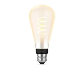 Philips Hue ST72 E27 7W / múdra LED žiarovka / 550 lm / 2200-4500 k / stmievateľná