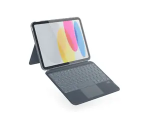 Epico Ochranný kryt s CZ klávesnicou pre Apple iPad 10.2" sivá