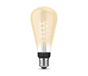 Philips Hue White Filament Edison large E27 7W / múdra LED žiarovka / 580 lm / 2100 k / stmievateľná