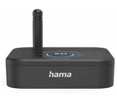 HAMA Bluetooth audio adaptér Link.it solo čierna / 50m dosah / Bluetooth 5.3 / MicroSD / 3.5mm jack 