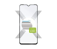 FIXED Ochranné tvrdené sklo Full-Cover pre Infinix Hot 30i / lepenie cez celý displej čiernej