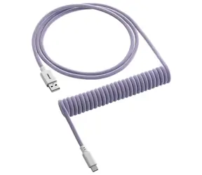 CableMod Classic Coiled Keyboard Cable USB-C - USB-A 1.5m Rum Raisin / Kábel pre klávesnicu
