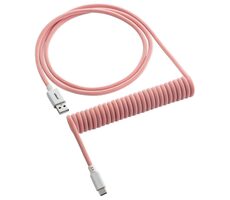 CableMod Classic Coiled Keyboard Cable USB-C - USB-A 1.5m Orangesicle / Kábel pre klávesnicu