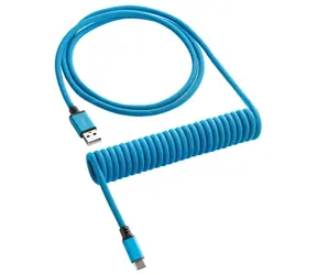CableMod Classic Coiled Keyboard Cable USB-C - USB-A 1.5m Spectrum Blue / Kábel pre klávesnicu
