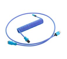CableMod PRO Coiled Keyboard Cable USB-C - USB-A 1.5m Galaxy Blue / Kábel pre klávesnicu