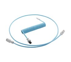 CableMod PRO Coiled Keyboard Cable USB-C - USB-A 1.5m Blueberry Cheesecake / Kábel pre klávesnicu