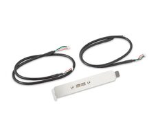 Aqua Computer RGBpx bracket pre dve RGBpx connections