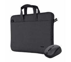 Trust Bologna 16" + bezdrôtová myš čierna / Taška pre laptop / až 16"