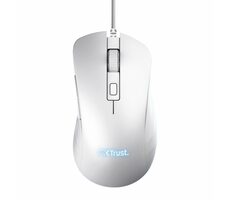 Trust GXT 924W YBAR+ biela / Herná myš / optická / 25600 DPI / 6 tlačidiel / USB-A