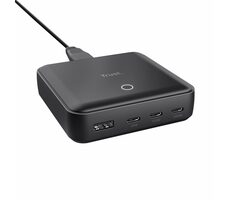 Trust Maxo 100W 4- Port čierna / Nabíjačka / 100W / 1x USB-A / 3x USB-C