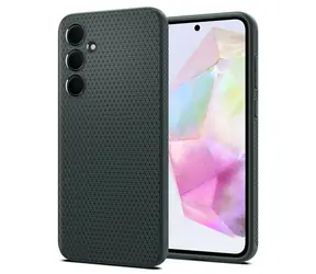Spigen Liquid Air ochranný kryt pre Samsung Galaxy A35 zelená
