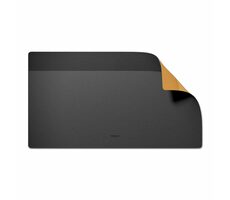 Native Union Desk Mat čierna-žltá / podložka pod myš a klavesnicu / rozmery 650 x 360 x 1.99 mm