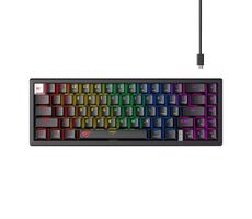 Havit KB874L RGB čierna / Herná klávesnica / membránová / USB / US layout
