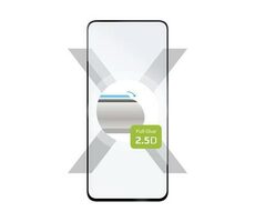 FIXED Full-Cover Ochranné tvrdené sklo pre Motorola Moto G04/G24 čierna / lepenie cez celý displej 