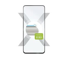 FIXED Full-Cover Ochranné tvrdené sklo pre Motorola Moto G24 Power čierna / lepenie cez celý displej 