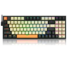 Redragon K636 Kitava Red čierna / Herná klávesnica / mechanická / spínače red / USB / US 