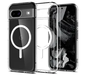 Spigen Ultra Hybrid OneTap Metal Ring MagSafe ochranný kryt pre Google Pixel 8a