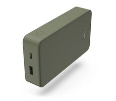 HAMA Colour 20 zelená / Powerbanka / 20000 mAh / 1x USB-C / 1x USB-A / 5V / 3A