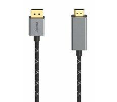 HAMA 200506 Kábel DisplayPort na HDMI 1.5 m / DisplayPort (M) / HDMI (M) / 4K @ 60Hz