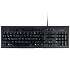 Kensington ValueKeyboard čierna / Klávesnica / USB / DE layout / kábel 1.5m