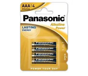 Panasonic Alkaline Power LR03APB/4BP AAA 4ks/blister