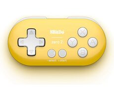 8BitDo Zero 2 žltá / Bezdrôtový ovládač / Bluetooth / pre Windows & Android & Sraspberry Pi & Switch