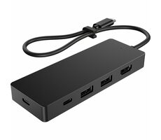 HP USB-C Travel Hub G3 čierna / USB Hub / 2x USB-A / 2x USB-C / 1x HDMI