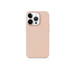 Epico Silikónový kryt pre iPhone 14 Pre ružová / s podporou uchytenia MagSafe