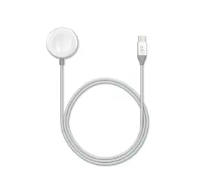 Epico USB-C nabíjací kábel pre Apple Watch 1.2m strieborná