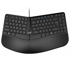 Genius Ergo KB-700 čierna / Drôtová klávesnica / Copilot / USB/ CZ+SK layout