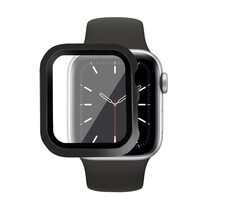 Epico Sklenený ochranný kryt pre Apple Watch 4/5/6/SE (44 mm) čierna