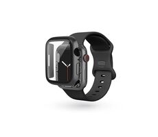 Epico Sklenený ochranný kryt pre Apple Watch 7/8 (41 mm) čierna
