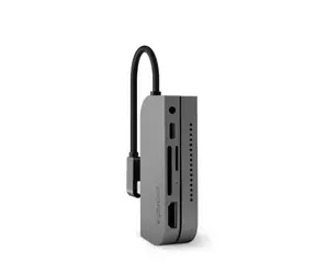 Epico USB-C Hub Pad pre Apple iPad Pro šedá
