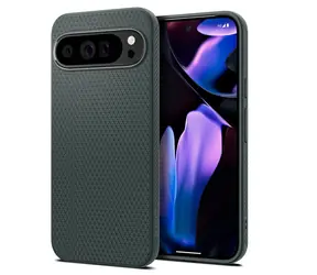 Spigen Liquid Air ochranný kryt pre Google Pixel 9 Pro XL abyss green