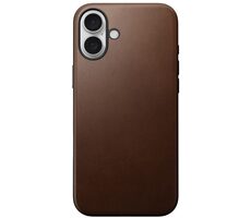 Nomad Modern Leather Case Kožený kryt pre Apple iPhone 16 PLUS hnedá