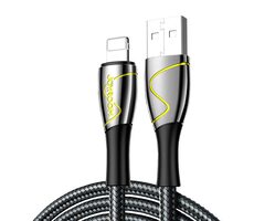 Joyroom S-2030K6 Nabíjací kábel USB-A (M) - Lightning (M) 2.4A 2m čierna 