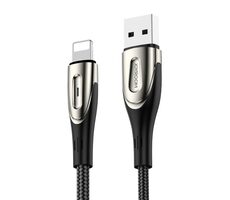 Joyroom Sharp S-M411 Nabíjací kábel USB-A (M) - Lightning (M) 2.4A 3M čierna 