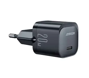 Joyroom JR-TCF02 čierna / Mini nabíjací adaptér / 20W / USB-C 