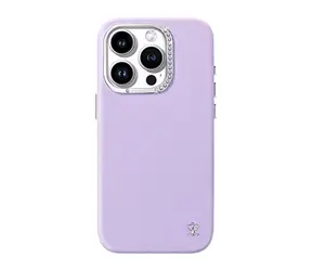 Joyroom PN-15F1 Starry ochranný kryt pre Apple iPhone 15 Pro fialová 