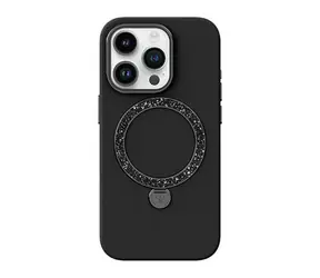 Joyroom PN-14L2 Case Dancing Circle ochranný kryt s MagSafe pre Apple iPhone 14 Pro čierna
