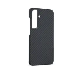 Spello Carbon+ Case Zadný kryt pre Samsung Galaxy S24 5G čierna
