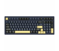 VGN S99 čierno-zlatá / Bezdrôtová herná klávesnica / mechanická / 2.4GHz + Bluetooth / US Layout 
