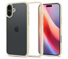 Spigen Ultra Hybrid ochranný kryt pre Apple iPhone 16 PLUS mute beige
