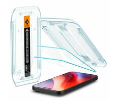 Spigen Glass tR EZ Fit 2 Pack ochranné sklo pre Apple iPhone 16 Pre číra