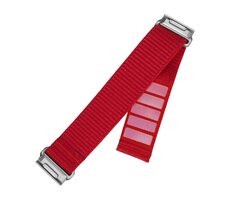 FIXED Nylonový remienok Nylon Sporty Strap pre Garmin QuickFit 22mm červený